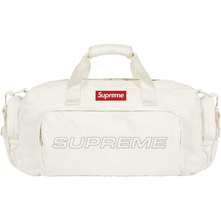 Supreme Supreme 39L Nylon Handbag Travel Bag Unisex White