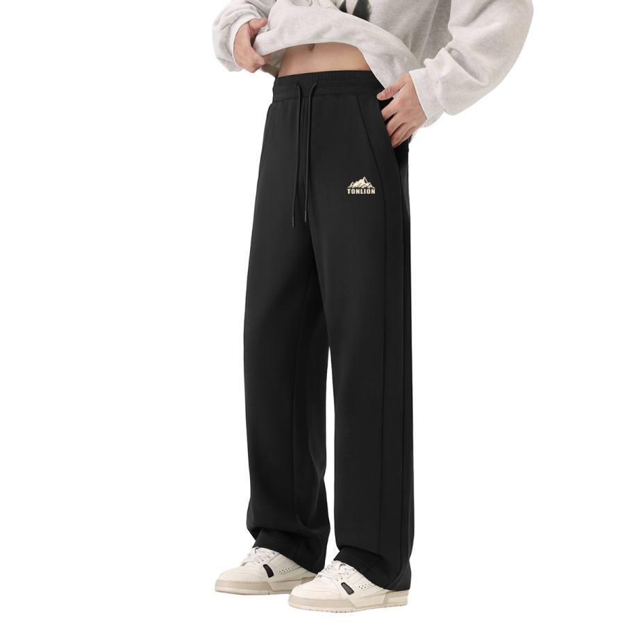 Tonlion Casual Pants Unisex Moderate Sweatpants