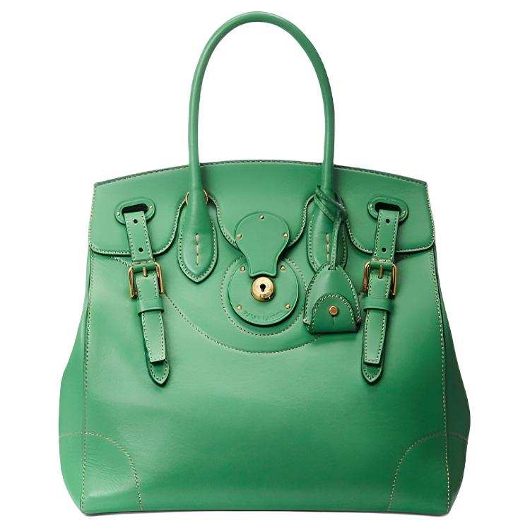 Ralph Lauren Collection Calfskin Handbag Regular Women's Green