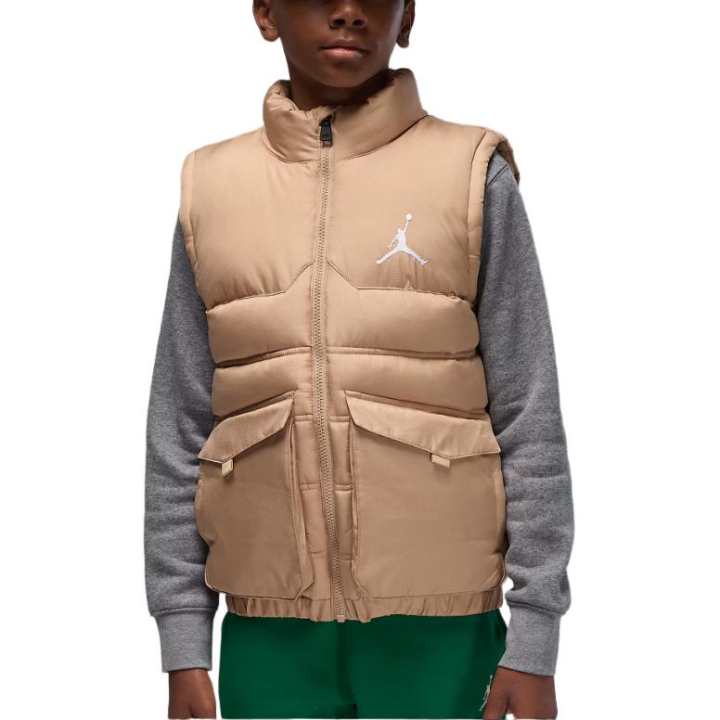 Jordan Jordan Kids Vests Stand Collar Moderate