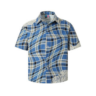 YADcrew Kkluv Shirt Unisex Blue
