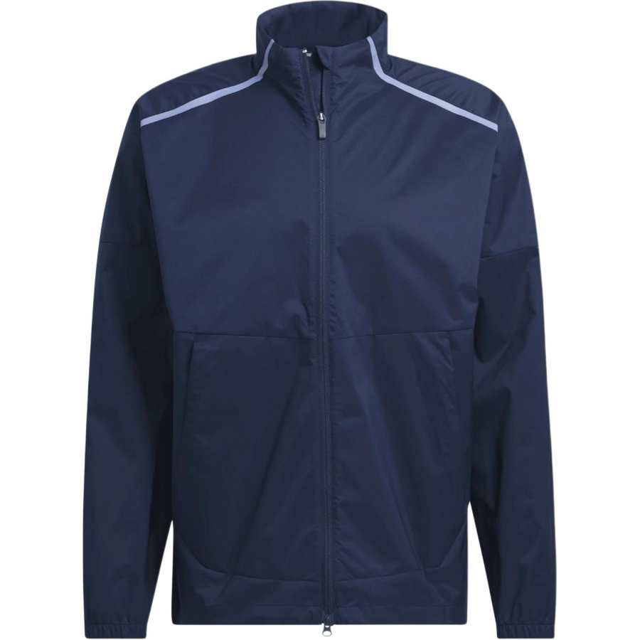 Adidas Adidas Clothing Jackets Men's Marine Blue Stand Collar Moderate Other