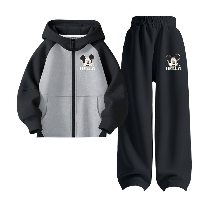 Disney Kids Casual Sportswear Hooded Moderate