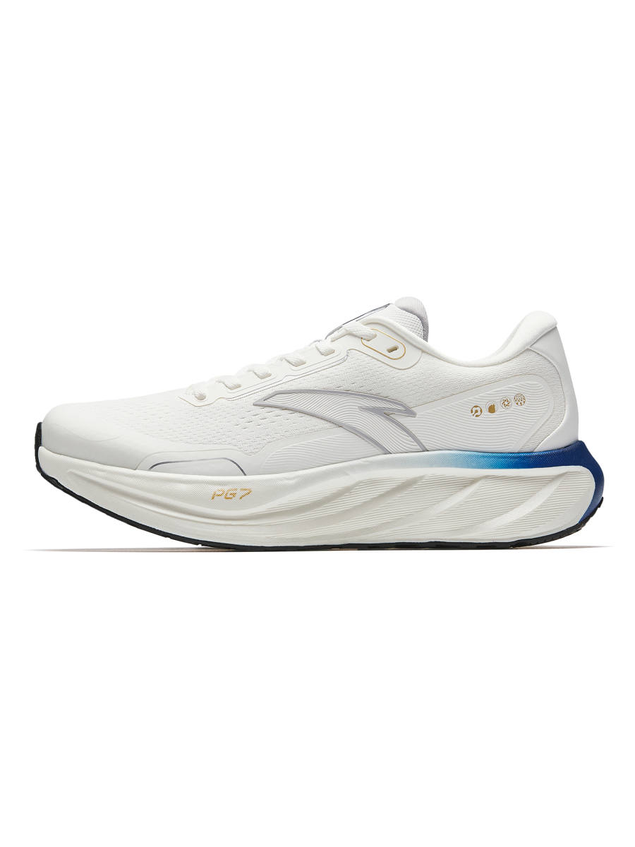 Anta Textile, Synthetic Leather Low top Casual City Commuting Running Shoes Men's