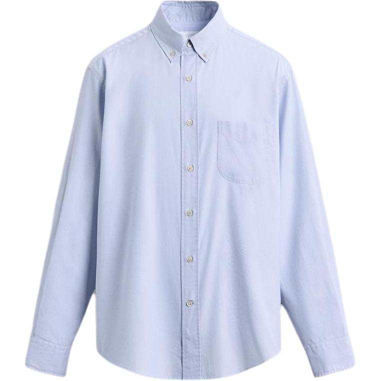 ZARA ZARA Shirts Men's Stripes Lapel Moderate