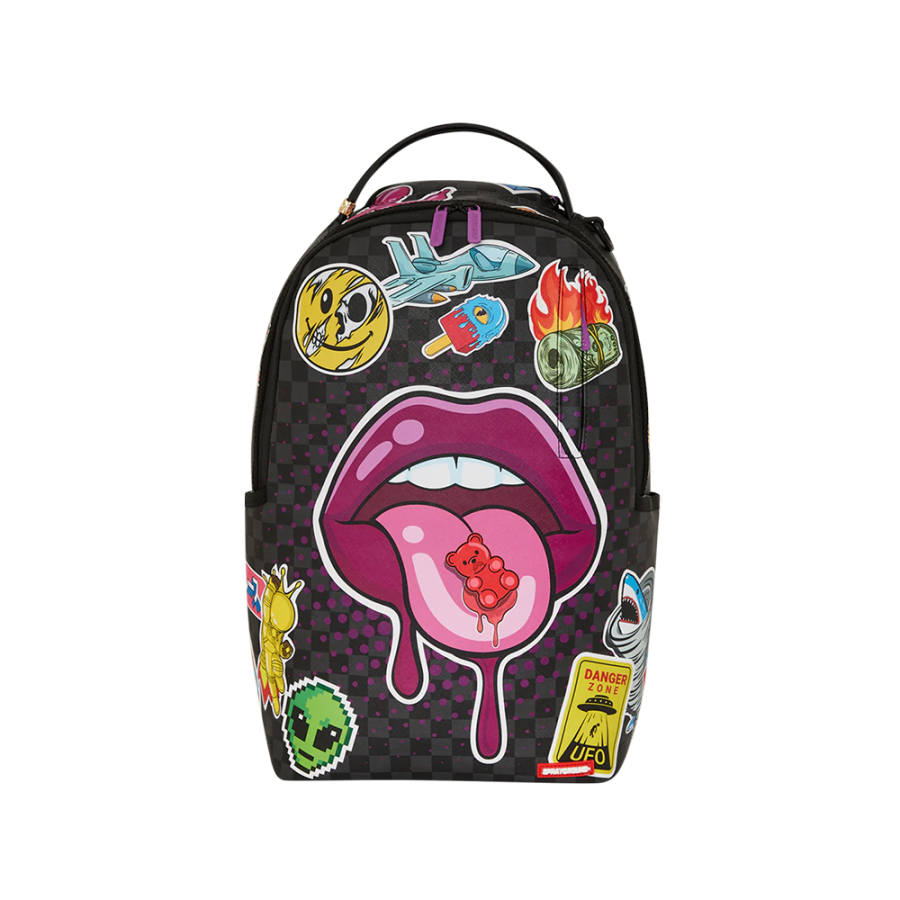 SPRAYGROUND SPRAYGROUND PVC Polyvinyl Chloride Backpack Unisex Multicolor