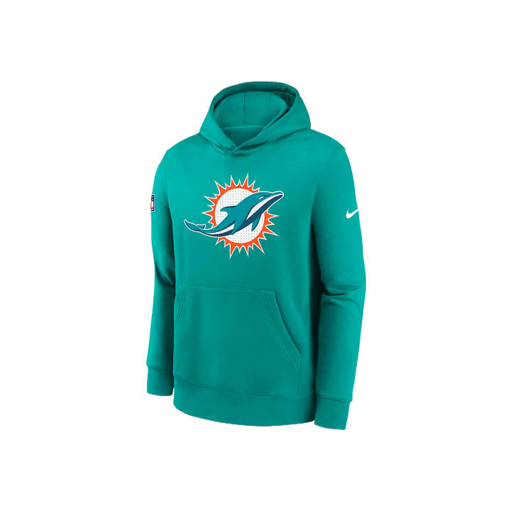 Nike Nike Sweatshirt Club FW25 Miami Dolphins Sideline Club Kids'