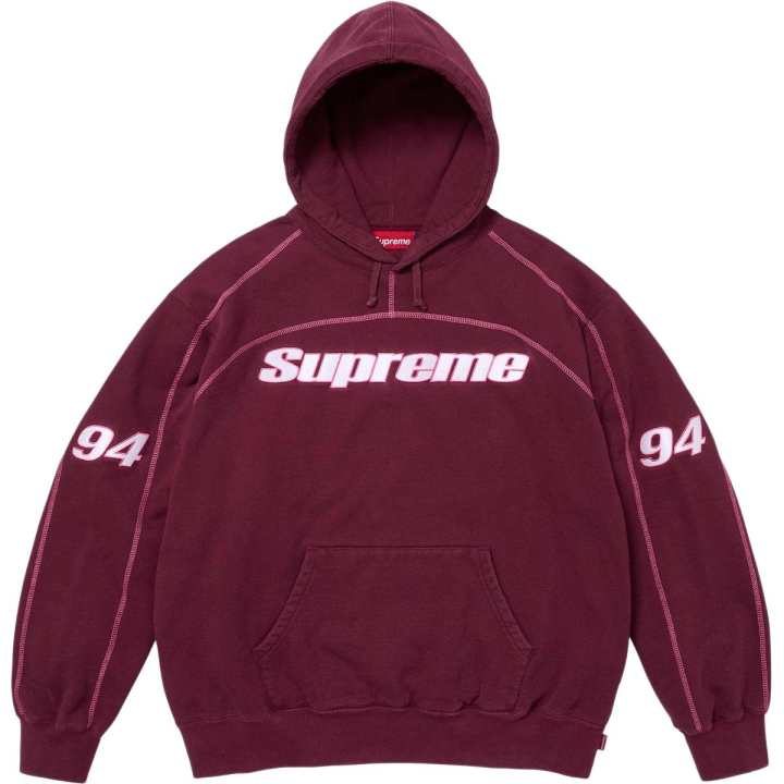 Supreme Supreme FW25 Overlock Hooded Sweatshirt Unisex
