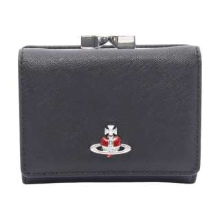 Vivienne Westwood Vivienne Westwood Leather Wallet Small Women's Black