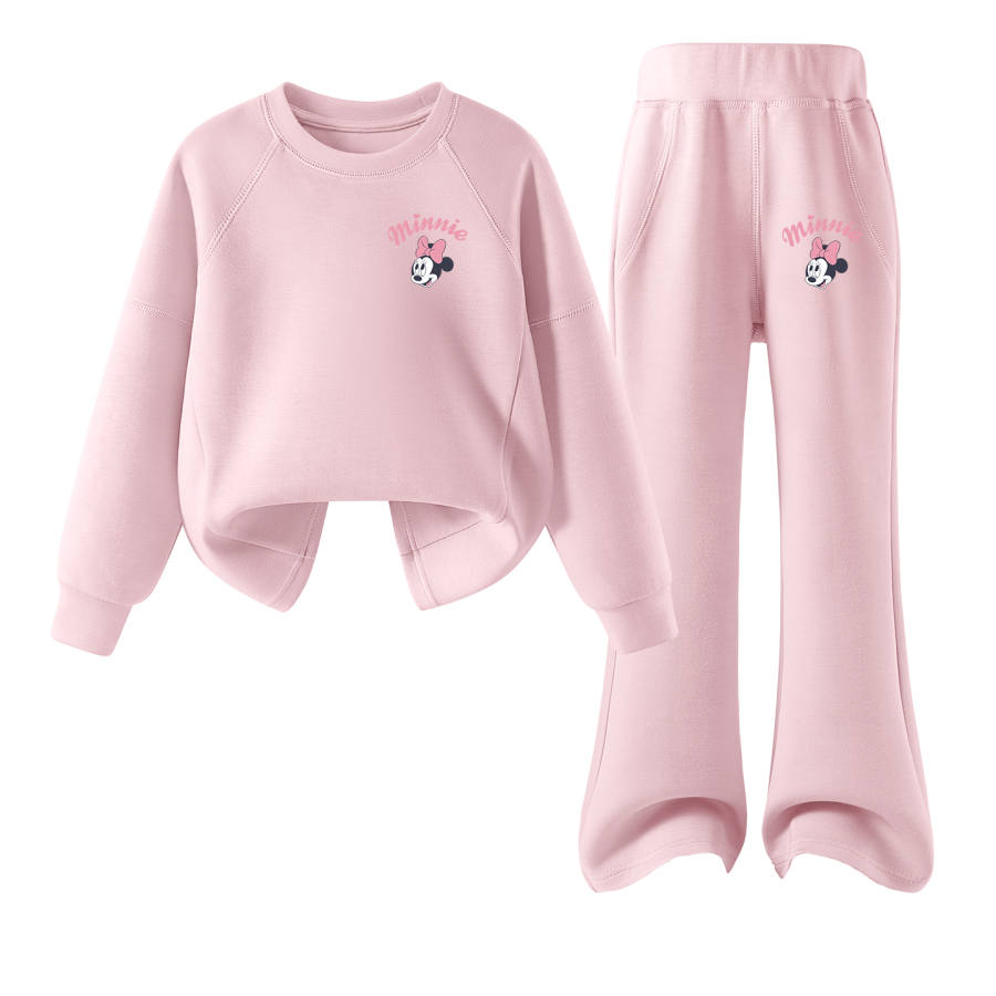 Disney Kids Casual Sportswear Crew Neck Moderate