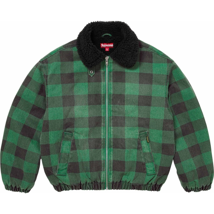 Supreme Supreme FW25 WEEK7 Faux Shearling Lined Bomber Jacket Jackets & Coats Unisex