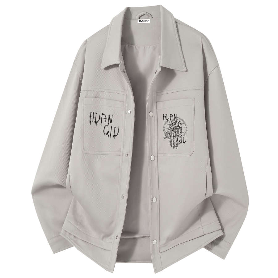 HUANQIU Jackets Unisex Lapel Moderate