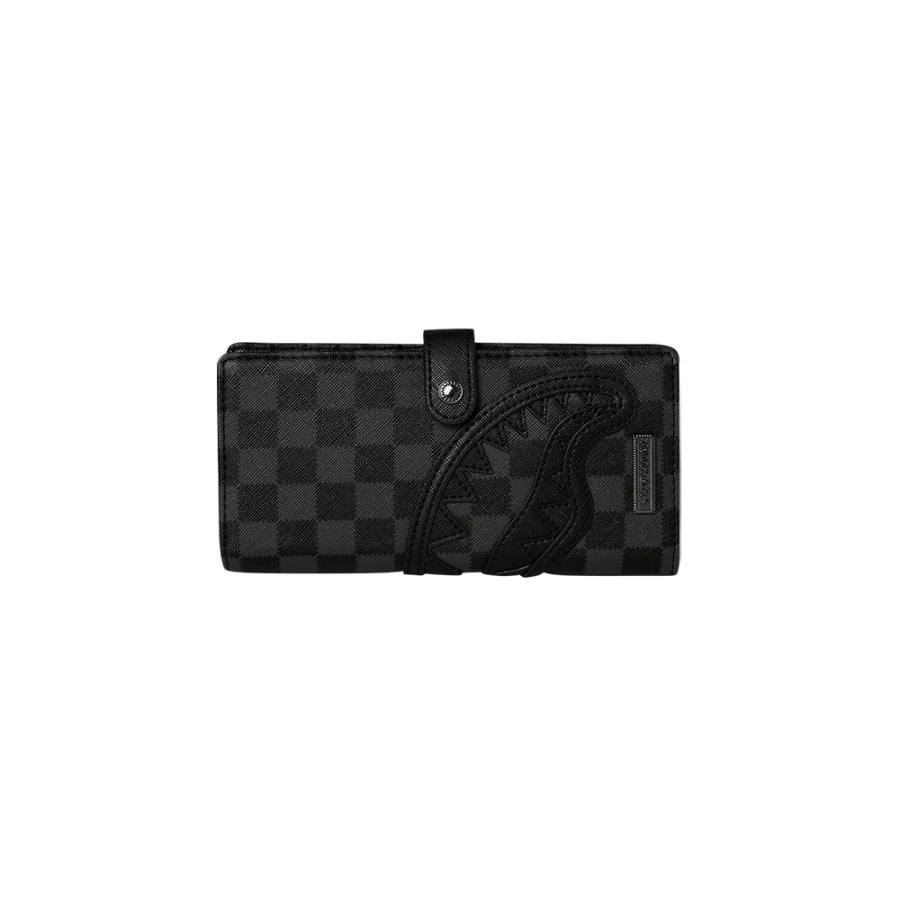 SPRAYGROUND SPRAYGROUND PVC Polyvinyl Chloride Wallet Unisex Black
