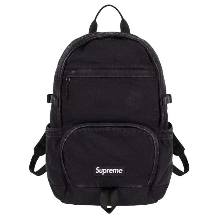 Supreme Supreme Denim Backpack Unisex Black