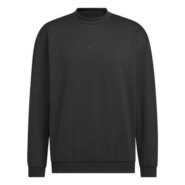 Adidas Adidas Golf Clothing Men's Black Crew Neck Moderate