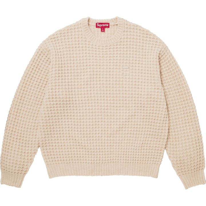 Supreme Supreme FW25 Small Box Waffle Sweater Unisex