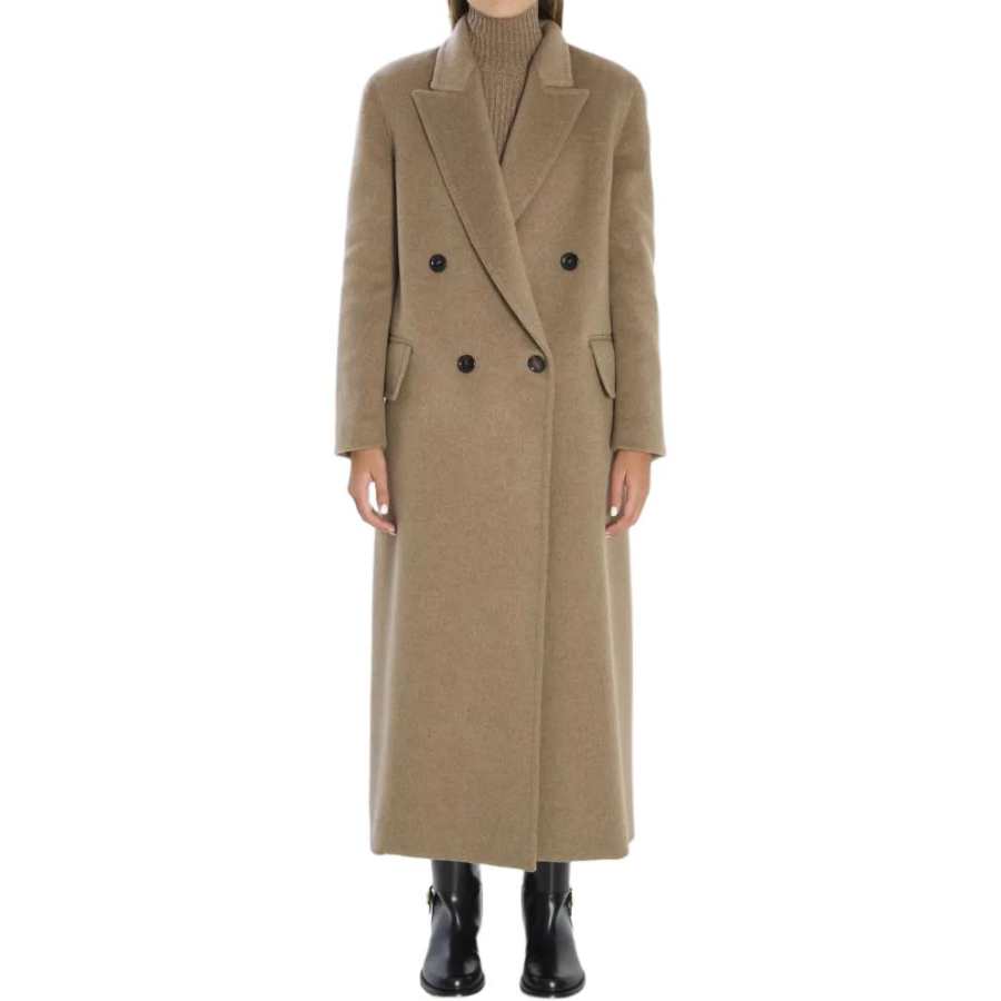 MaxMara MaxMara Armonia peaked-lapel cashmere coat