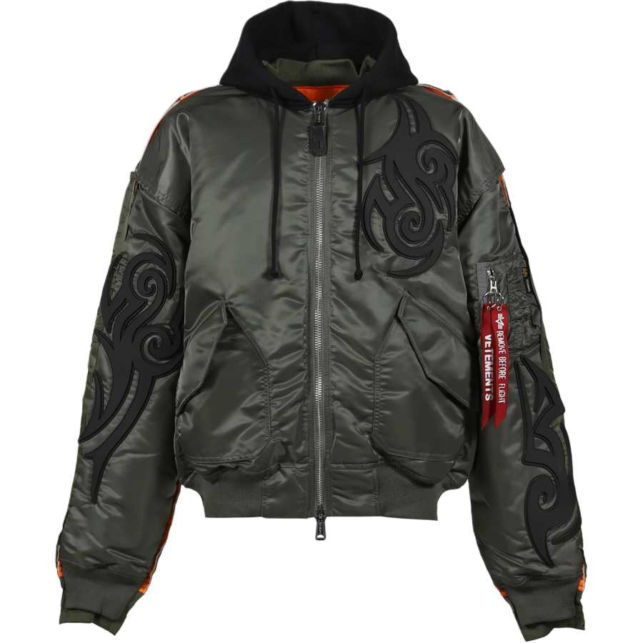 Vetements Tribal Reworked Bomber Jacket