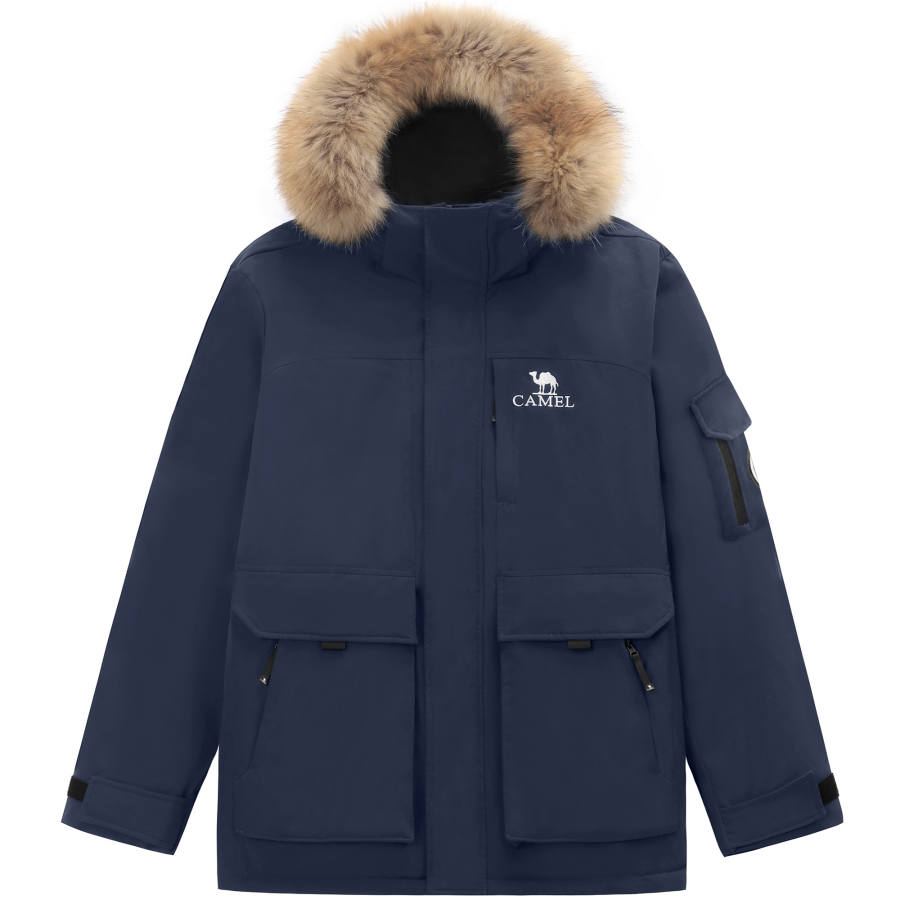 CAMEL CAMEL Down Jackets Unisex Hooded Detachable Moderate Other