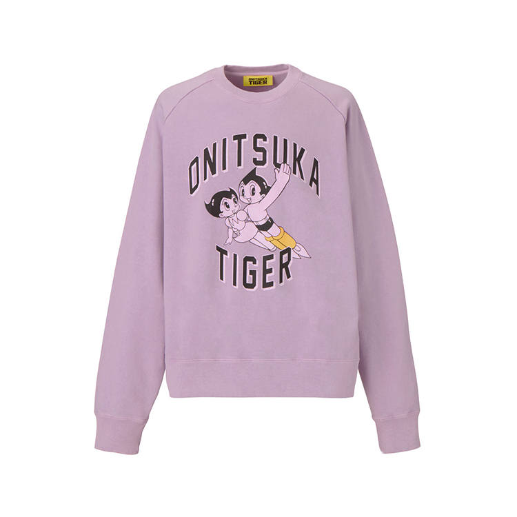 Onitsuka Tiger Onitsuka Tiger x Astro Boy Pullover Sweatshirt Unisex Purple