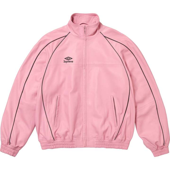 Supreme Supreme Umbro FW25 WEEK4 Leather Track Jacket Unisex