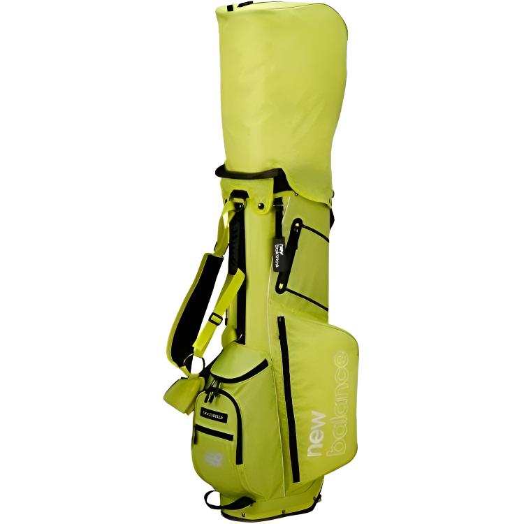New Balance New Balance Letter Print Polyester Travel Storage Bag Unisex Yellow