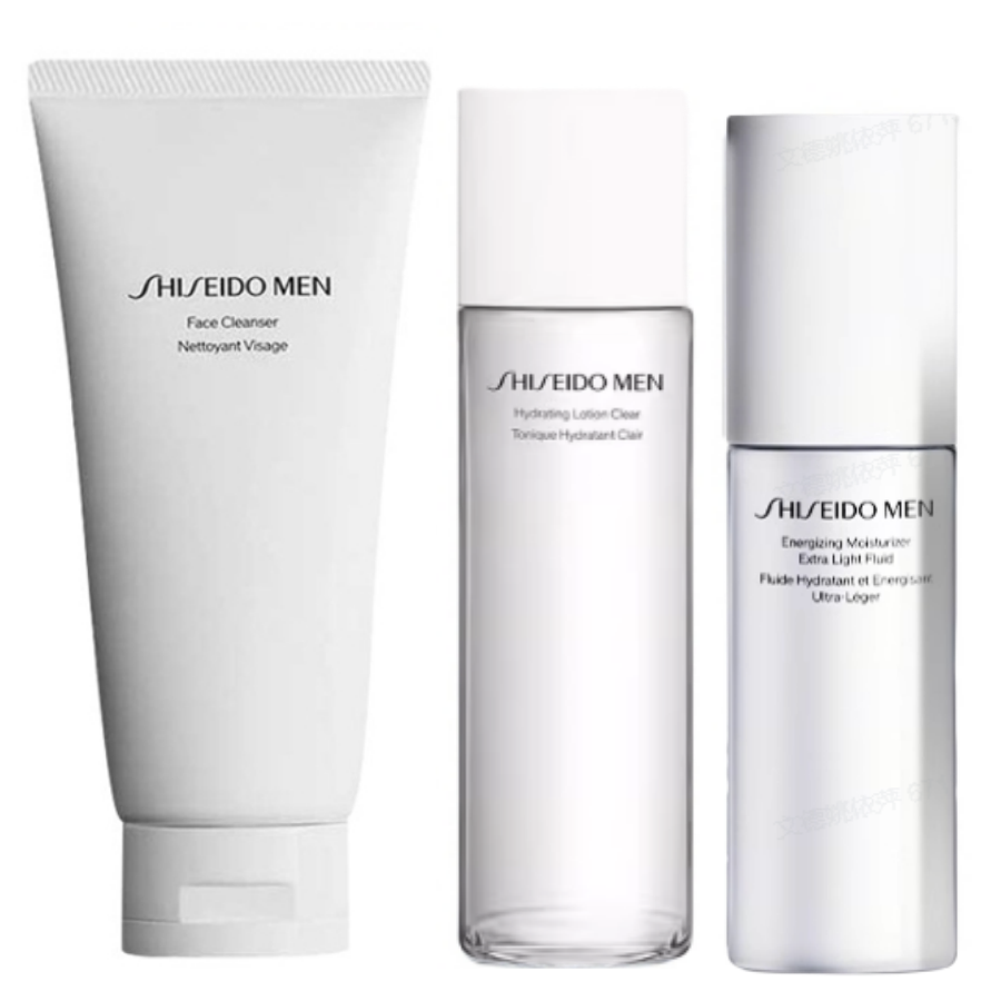 SHISEIDO New Version Men's Skincare Trilogy Clothing Sets