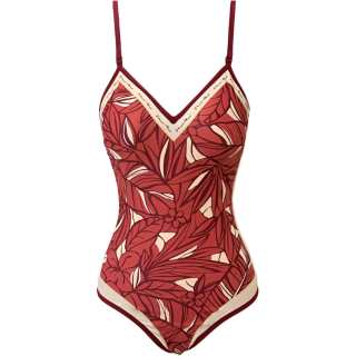 Visual Mood One Piece Swimsuits Women's Triangle One Piece Swimsuit
