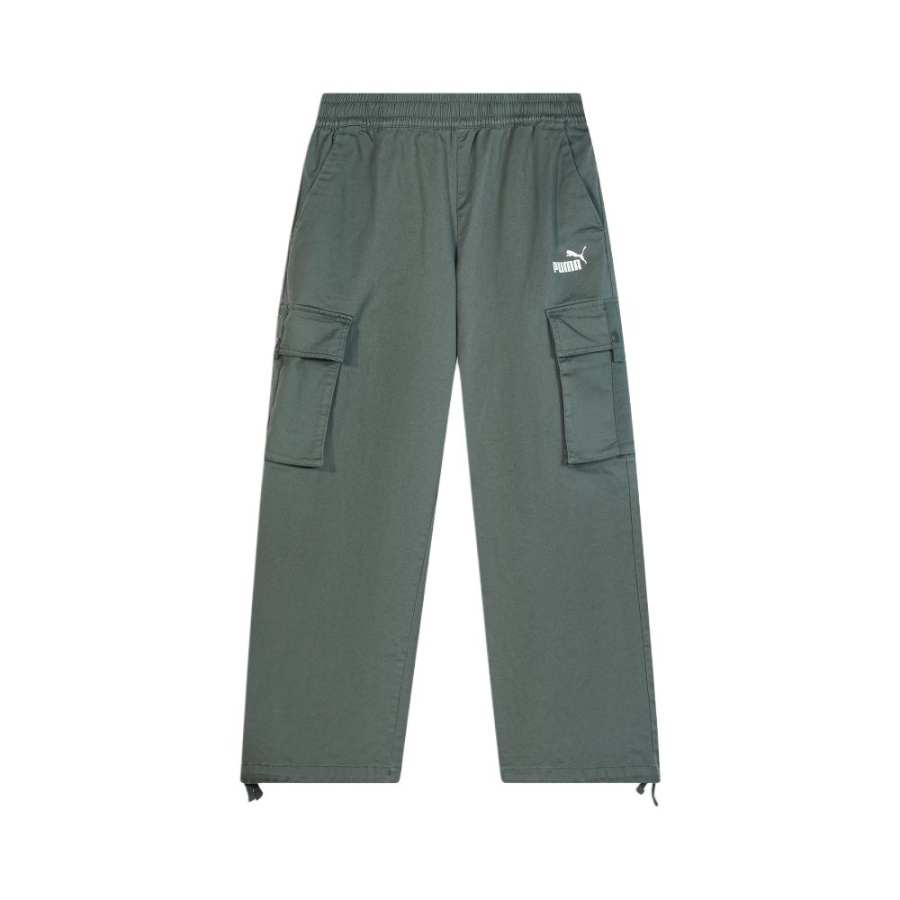 PUMA Woven Cargo Pants Men's Mineral Gray Moderate