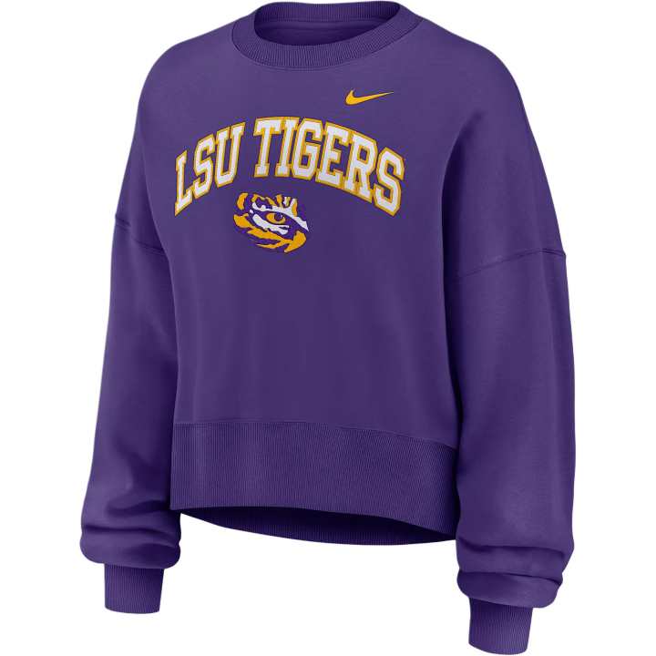 Nike Nike Lsu Phoenix Arch Women's Nike College Pullover Crew