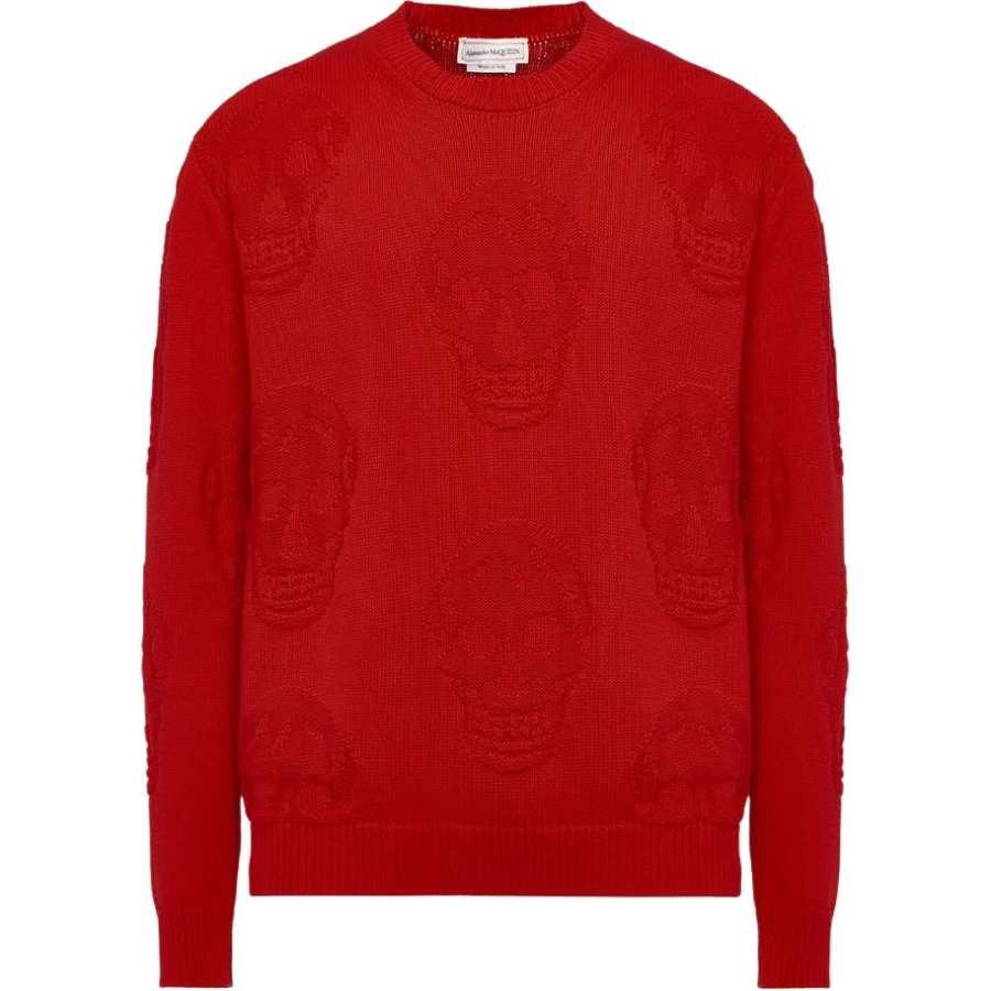 Alexander McQueen Alexander McQueen FW23 Sweater Men's Red
