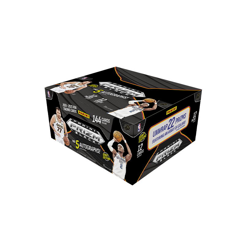 PANINI 2024 25 Basketball NBA Prizm Black Collectible Cards Hobby Sports Cards Whole Box