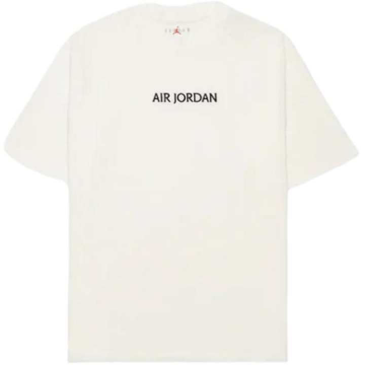 Jordan Nike Air Jordan Tee Sail/Black