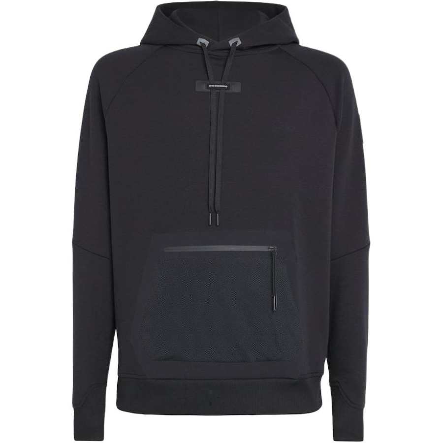 On On drawstring cotton hoodie