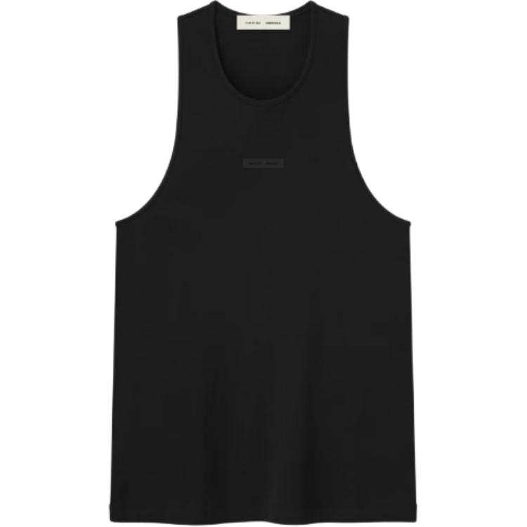 Fear Of God Essentials Logo Plaque Tank Top