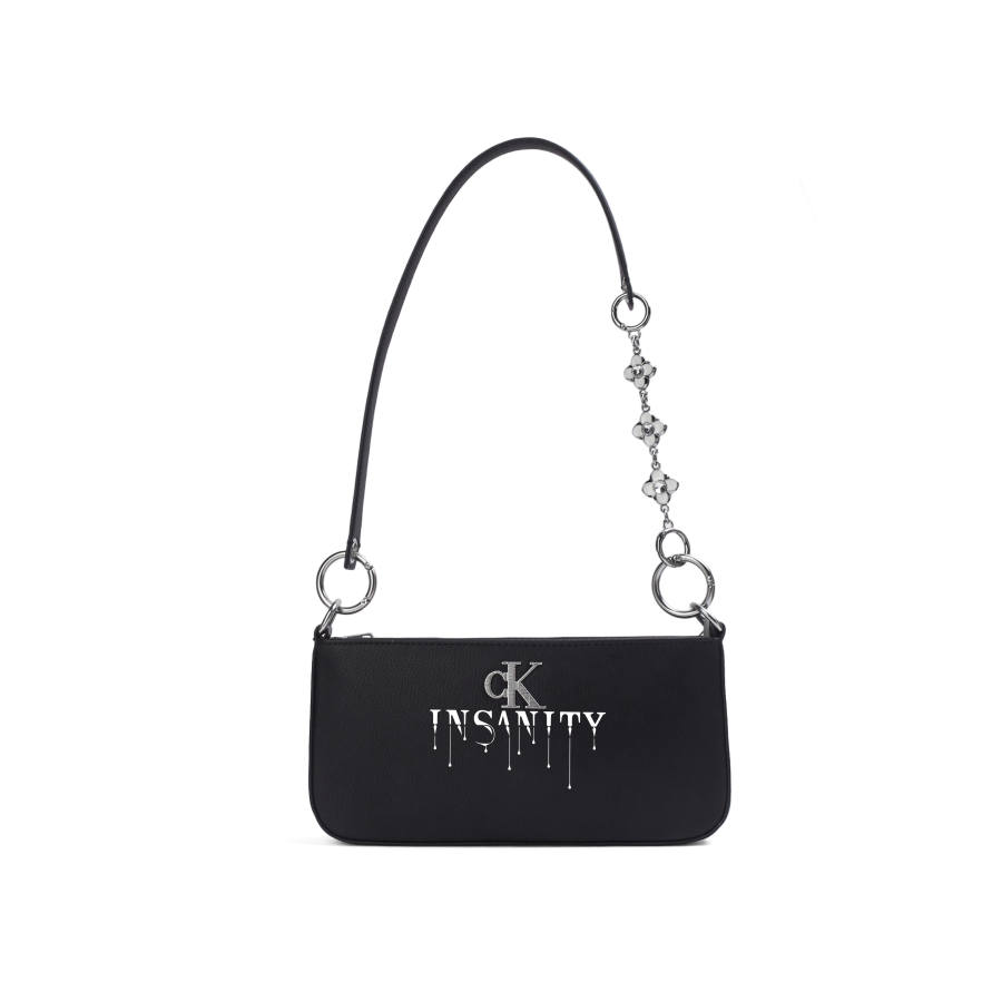 CALVIN KLEIN Blended Material Shoulder Bag, Shoulder Bag Regular Women's Mist Moon