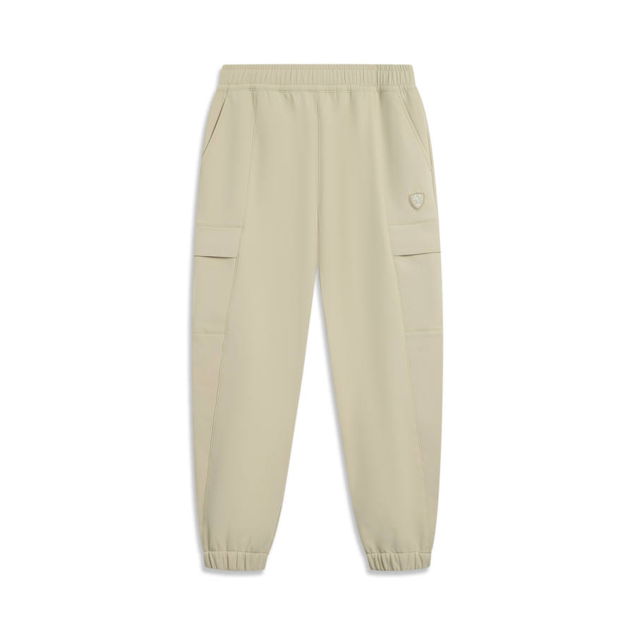 Li-Ning Li Ning Sports Trendy, Fleece Lined Thermal Fashion Versatile Windproof Water Repellent Casual Pants Men's