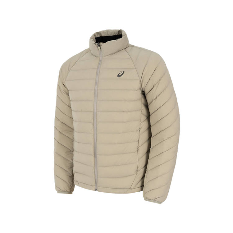 ASICS ASICS Down Jackets Men's Gray Stand Collar Moderate Other