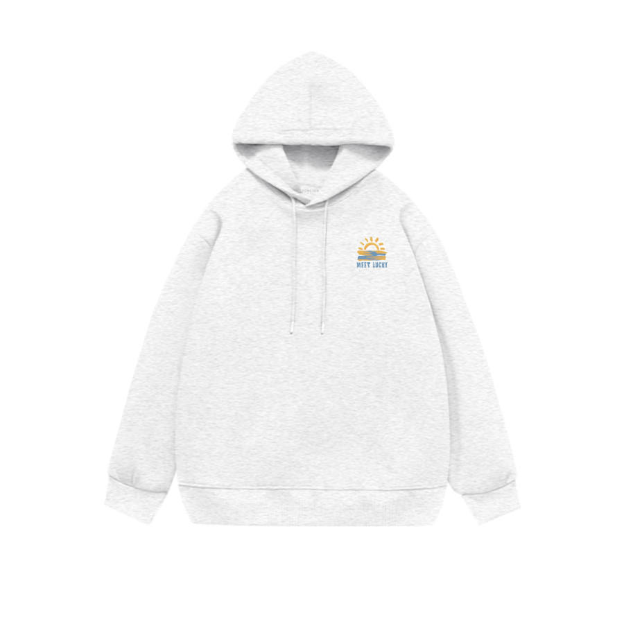 Tonlion Sweatshirts Women's Hooded Moderate Heavyweight