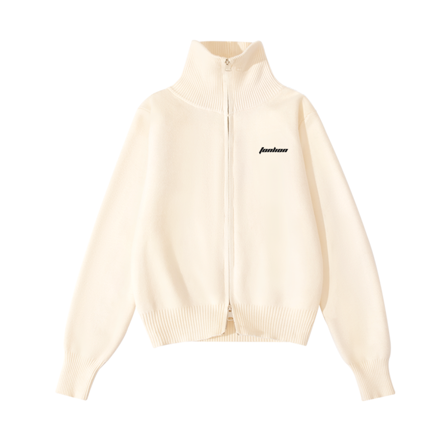Tonlion Knitwear Unisex Lapel Moderate Cardigan
