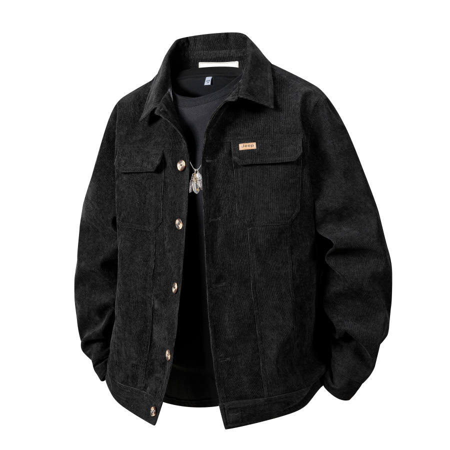 Jeep Jeep Shirts Men's Lapel Moderate Workwear