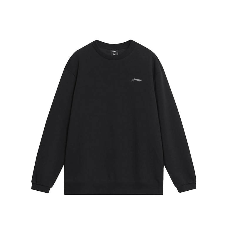 Li-Ning Li Ning Fall Winter Fleece Lined Thermal, Casual Sports Sweatshirt Men's
