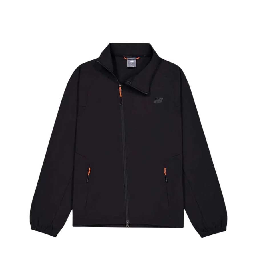 New Balance New Balance Jackets Men's Black Lapel Moderate Other