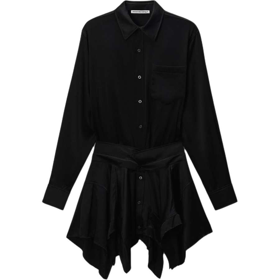 Alexander Wang T By Alexander Wang Pre Styled Double Shirt Dress