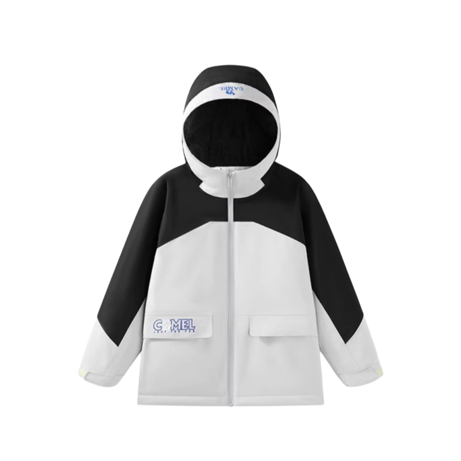 CAMEL CAMEL Kids Windbreaker Jackets Hooded Moderate