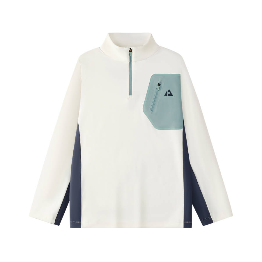 FILA KIDS T Shirts Stand Collar Moderate