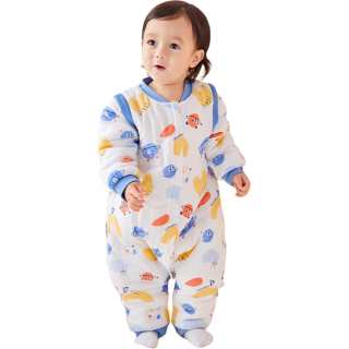 PURCOTTON Print Thickened Loose Fit Comfortable Sleeping Bags Baby 0 1 Year Old Little Kids 1 3 Years Old