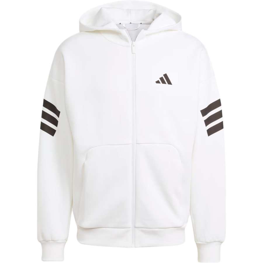 Adidas Adidas Clothing Jackets Men's White Hooded Moderate Other