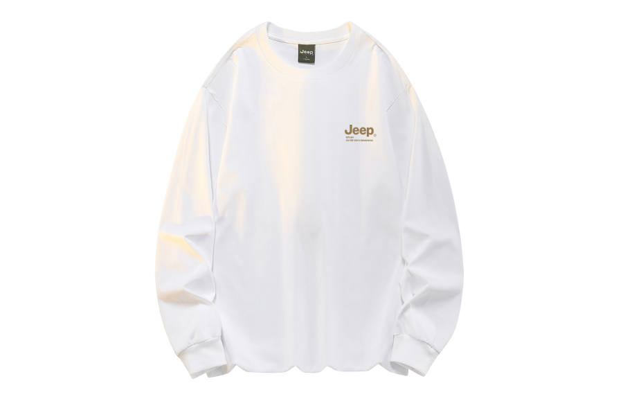 Jeep T Shirts Unisex Crew Neck Moderate Straight Fit