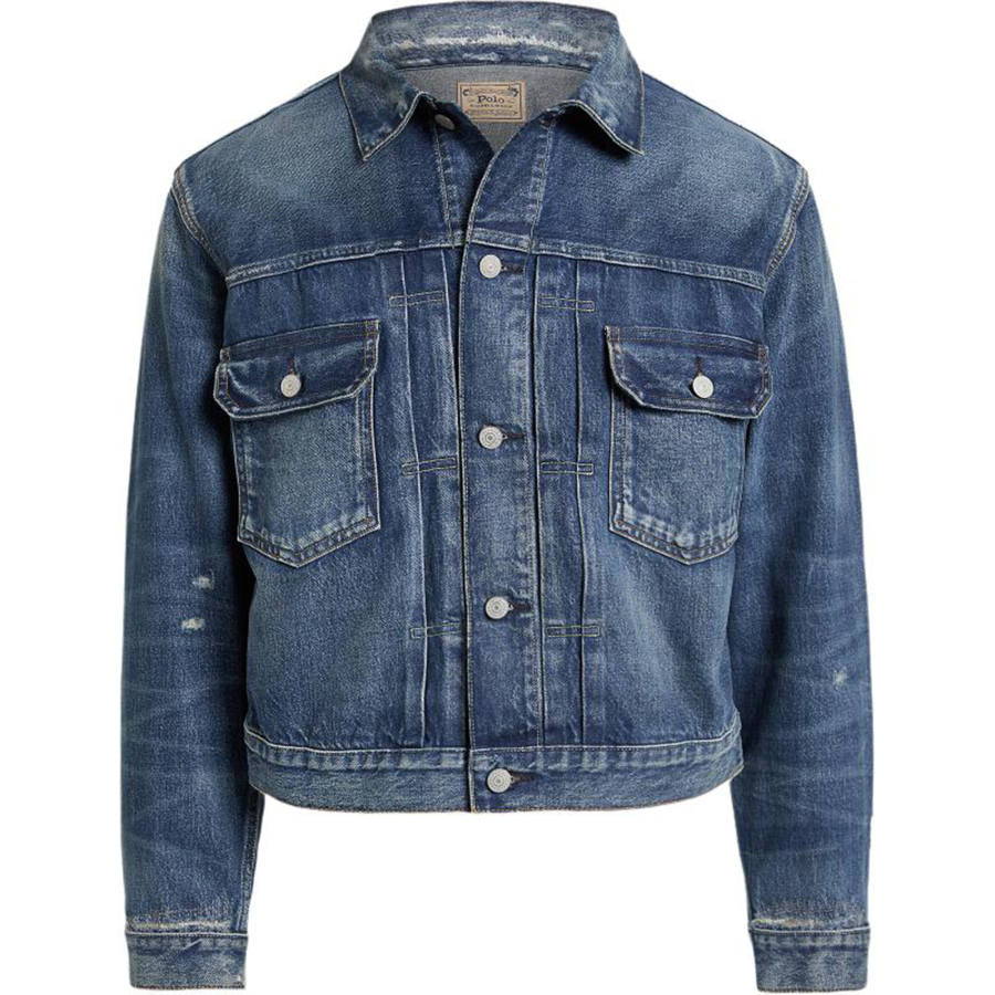 Polo Ralph Lauren SS24 Denim Jacket Loose Fit Men's Indigo